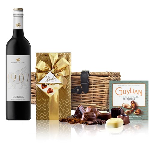 Lou Miranda Estate Centenarian Old Vine Shiraz 75cl Red Wine And Chocolates Hamper